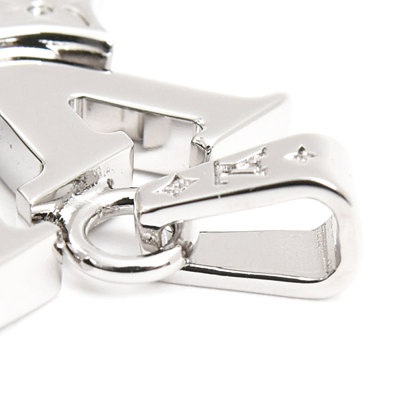 ルイヴィトン ネックレス メンズ ペンダント モノグラム ロウ モノグラムフラワー LV イニシャル メタル ステンレス M02254 Louis Vuitton 未使用展示品