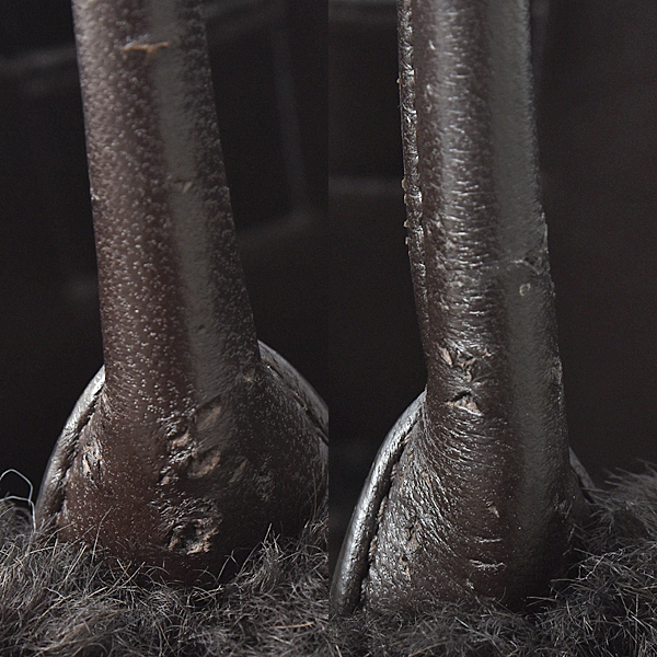 ボッテガヴェネタ バッグ レディース マキシイントレチャート アルコトート トートバッグ ムートン  ダークブラウン BOTTEGA VENETA 中古