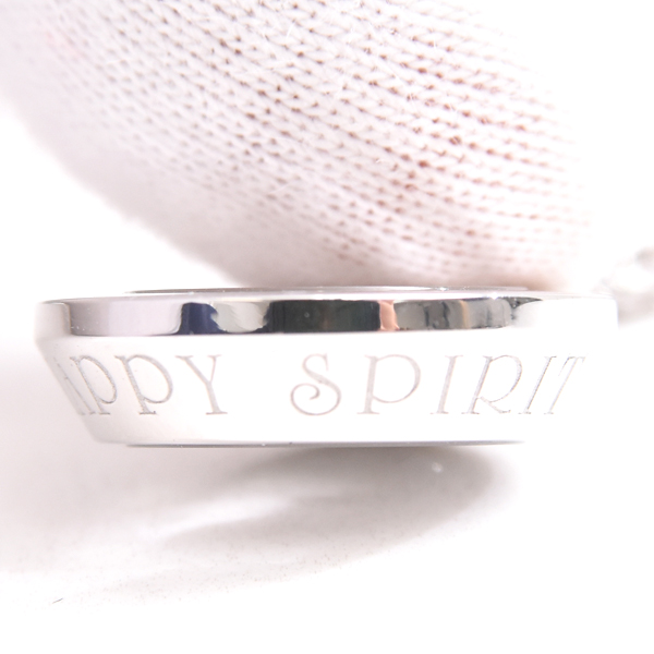 ショパール ネックレス レディース ハッピー スピリット 1Pダイヤ ネックレス ホワイトゴールド Chopard 750WG 中古