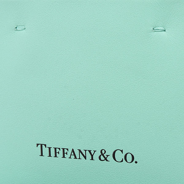 ティファニー バッグ レディース ショッピング トート バッグ ミニ 2WAY ショルダー ハンドバッグ カーフ ティファニーブルー TIFFANY 中古