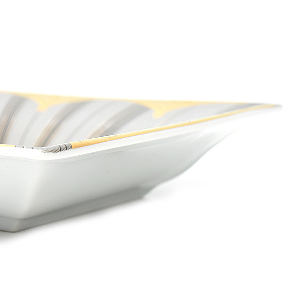 パテックフィリップ ブランド小物 レディース 長方形皿 プレート リモージュ陶器 2004年 ノベルティ PATEK PHILIPPE 中古