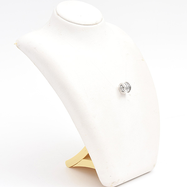 ブルガリ ペンダント メンズ レディース ビーゼロワン B-ZERO1 ペンダントトップ ホワイトゴールド 750WG BVLGARI 中古