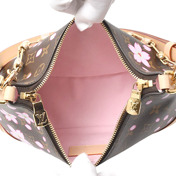ルイヴィトン バッグ レディース LV×TM モノグラム チェリーブロッサム ブローニュ ブーローニュPM Louis Vuitton M13265 未使用品