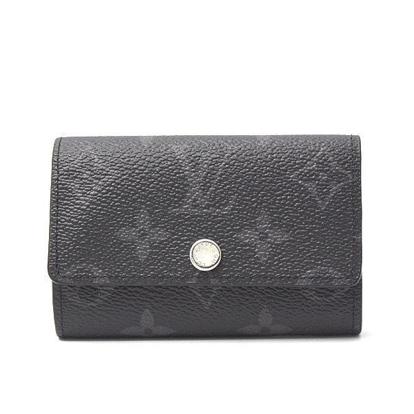 ルイヴィトン キーケース メンズ モノグラムエクリプス ミュルティクレ6 小物 Louis Vuitton M82603 中古