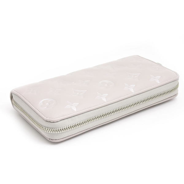 ルイヴィトン 財布 ジッピーウォレット ラウンドファスナー長財布 モノグラムアンプラント ラムスキン 日本限定カラー M13700 Louis Vuitton 中古