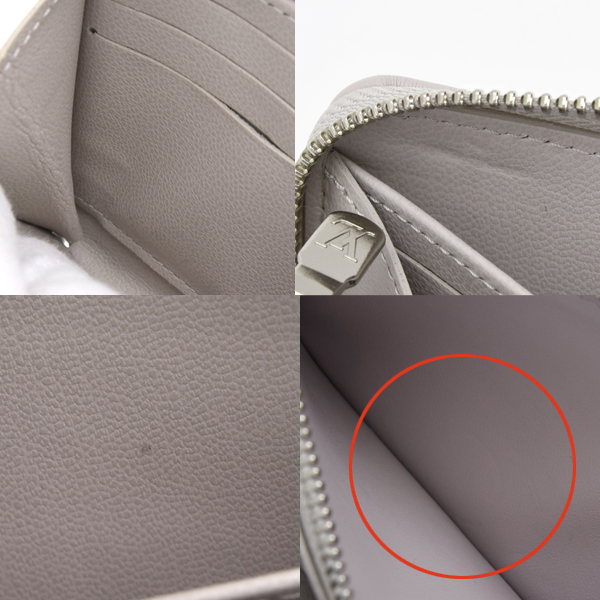 ルイヴィトン 財布 ジッピーウォレット ラウンドファスナー長財布 モノグラムアンプラント ラムスキン 日本限定カラー M13700 Louis Vuitton 中古