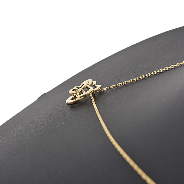 シャネル ネックレス レディース カメリア ペンダント イエローゴールド フラワー 花 J2925 750YG K18 中古