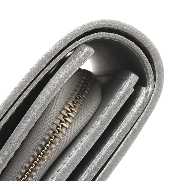 ルイヴィトン 財布 レディース マヒナシマリー ポルトフォイユ イリス コンパクト 2つ折り メタリックシルバー Louis Vuitton 中古