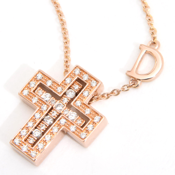 ダミアーニ ネックレス レディース ベルエポック XXS ネックレス ピンクゴールド DAMIANI 750PG 中古