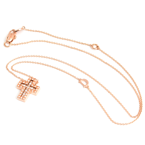 ダミアーニ ネックレス レディース ベルエポック XXS ネックレス ピンクゴールド DAMIANI 750PG 中古
