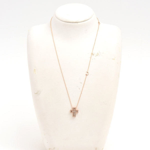 ダミアーニ ネックレス レディース ベルエポック XXS ネックレス ピンクゴールド DAMIANI 750PG 中古
