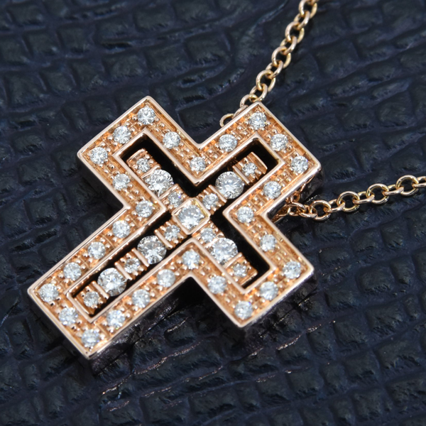 ダミアーニ ネックレス レディース ベルエポック XXS ネックレス ピンクゴールド DAMIANI 750PG 中古