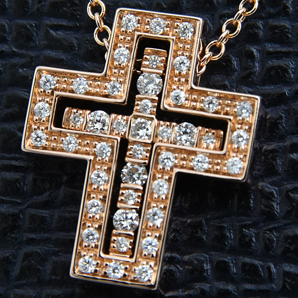 ダミアーニ ネックレス レディース ベルエポック XXS ネックレス ピンクゴールド DAMIANI 750PG 中古