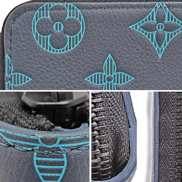 ルイヴィトン 財布 メンズ モノグラムシャドウ ジッピーウォレット ヴェルティカル ロングウォレット 縦型 Louis Vuitton M82322 中古