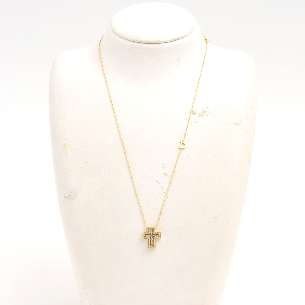 ダミアーニ ネックレス レディース ベルエポック XXS ネックレス イエローゴールド DAMIANI 750YG 中古