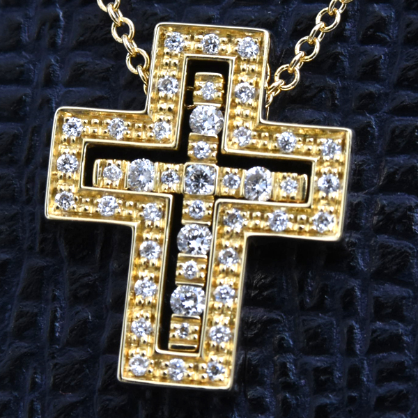 ダミアーニ ネックレス レディース ベルエポック XXS ネックレス イエローゴールド DAMIANI 750YG 中古