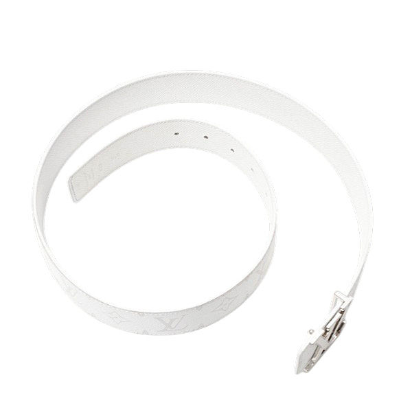 ルイヴィトン ベルト メンズ モノグラム×タイガ LV イニシャル 40MM リバーシブル 85cm Louis Vuitton M0713V 中古