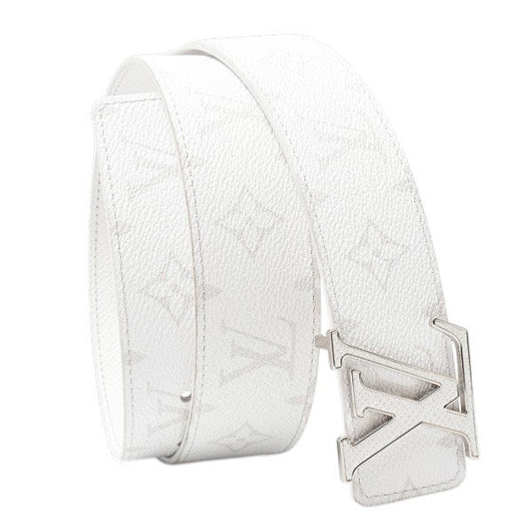 ルイヴィトン ベルト メンズ モノグラム×タイガ LV イニシャル 40MM リバーシブル 85cm Louis Vuitton M0713V 中古