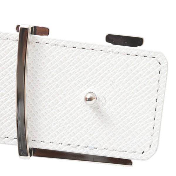 ルイヴィトン ベルト メンズ モノグラム×タイガ LV イニシャル 40MM リバーシブル 85cm Louis Vuitton M0713V 中古