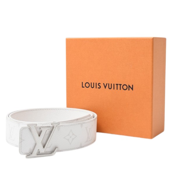 ルイヴィトン ベルト メンズ モノグラム×タイガ LV イニシャル 40MM リバーシブル 85cm Louis Vuitton M0713V 中古