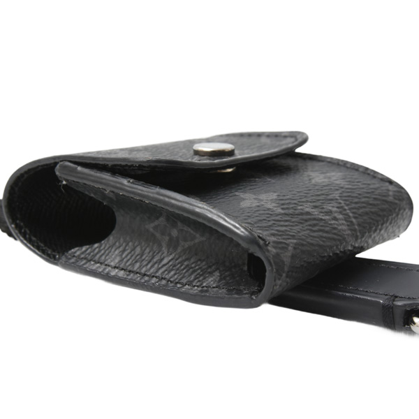ルイヴィトン ブランド小物 ランヤード AirPodsケース エアポッズケース モノグラムエクリプス Louis Vuitton M80220 中古