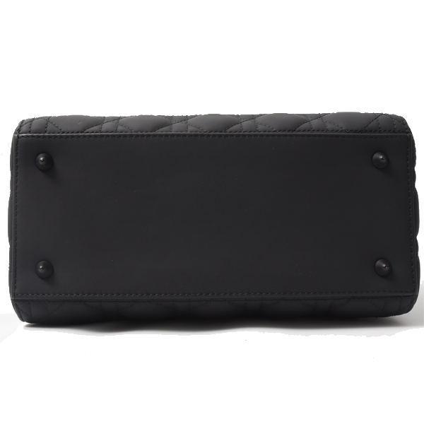 クリスチャンディオール バッグ レディース レディディオール ミディアム 2WAYバッグ ブラック Christian Dior M0565SLOI_M989 中古