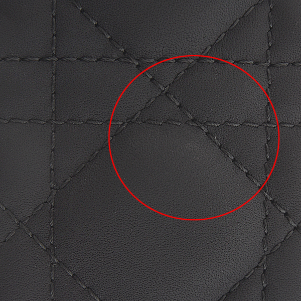 クリスチャンディオール バッグ レディース レディディオール ミディアム 2WAYバッグ ブラック Christian Dior M0565SLOI_M989 中古