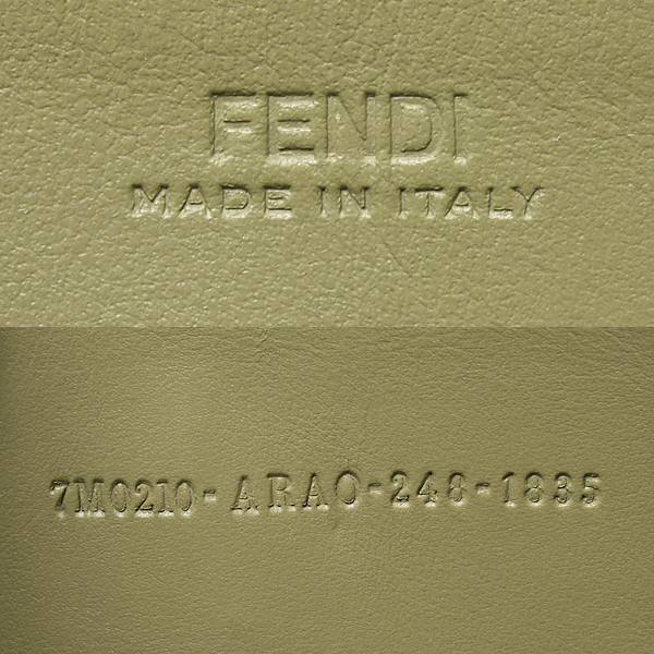 フェンディ 財布 メンズ ズッカ ツールデザインプリント 長財布 ラウンドファスナー PVC ブラウン系 7M0210 FENDI 中古