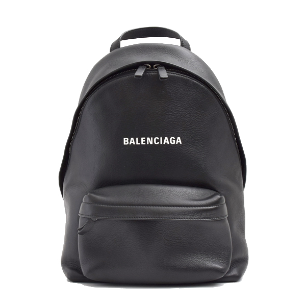 バレンシアガ バッグ メンズ エブリデイ バックパック リュック レザー ブラック BALENCIAGA 552379 中古