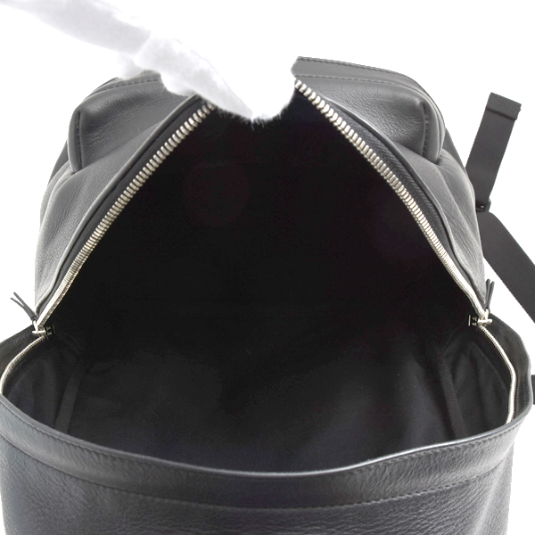 バレンシアガ バッグ メンズ エブリデイ バックパック リュック レザー ブラック BALENCIAGA 552379 中古