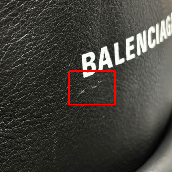 バレンシアガ バッグ メンズ エブリデイ バックパック リュック レザー ブラック BALENCIAGA 552379 中古