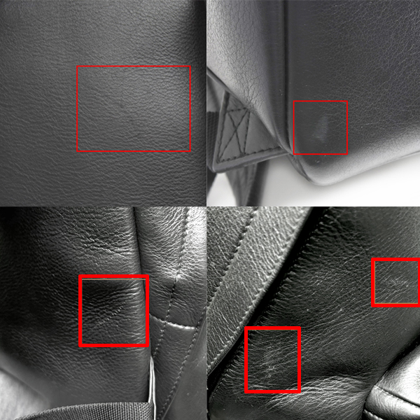 バレンシアガ バッグ メンズ エブリデイ バックパック リュック レザー ブラック BALENCIAGA 552379 中古