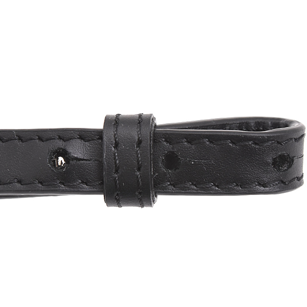 フェンディ バッグ レディース サンシャインショッパー ミニ ハンドバッグ カーフ ホワイト×ブラック FENDI 8BS051 中古