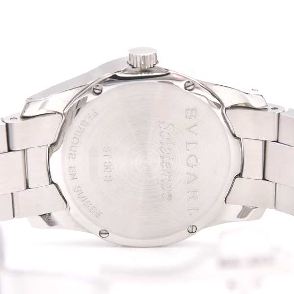 ブルガリ 時計 レディース ソロテンポ 電池式 ステンレス BVLGARI ST30S 中古