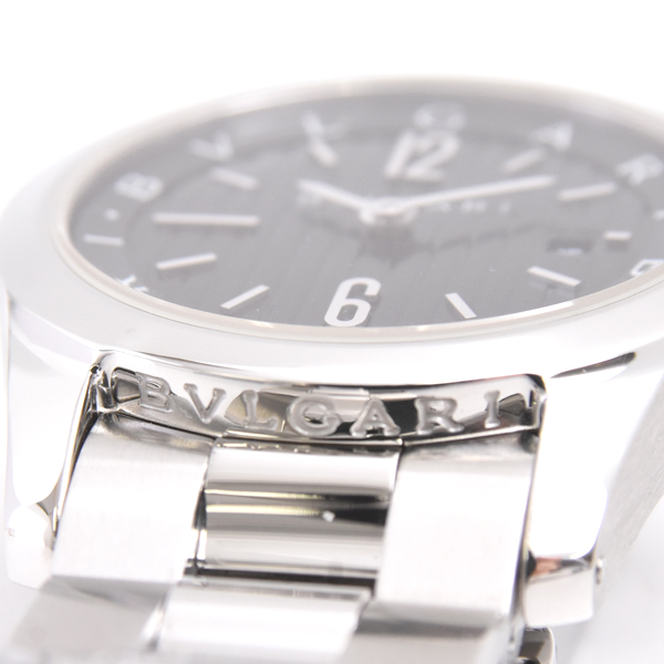 ブルガリ 時計 レディース ソロテンポ 電池式 ステンレス BVLGARI ST30S 中古