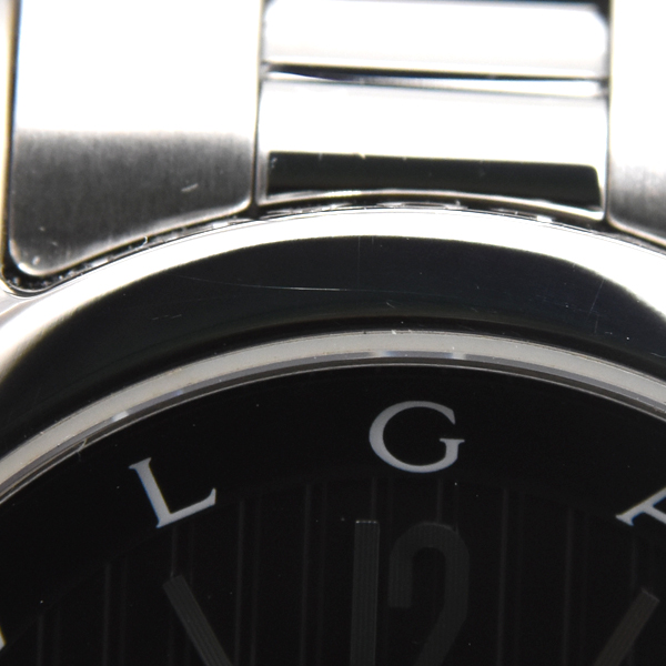 ブルガリ 時計 レディース ソロテンポ 電池式 ステンレス BVLGARI ST30S 中古