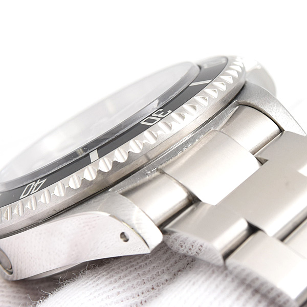 ロレックス 時計 メンズ シードゥエラー 自動巻 ブラック文字盤 95番 トリプルシックス ヴィンテージ ステンレス SS ROLEX 16660 中古