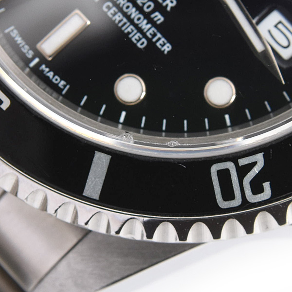 ロレックス 時計 メンズ シードゥエラー 自動巻 ブラック文字盤 95番 トリプルシックス ヴィンテージ ステンレス SS ROLEX 16660 中古