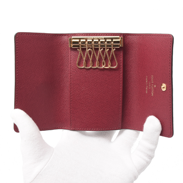 ルイヴィトン キーケース レディース ミュルティクレ6 モノグラム フューシャ M60701 Louis Vuitton 未使用展示品