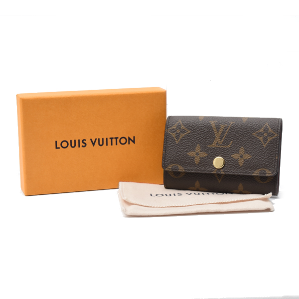 ルイヴィトン キーケース レディース ミュルティクレ6 モノグラム フューシャ M60701 Louis Vuitton 未使用展示品