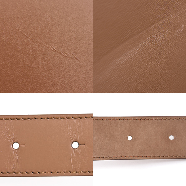 バーバリー バッグ レディース TBロゴ ウエストバッグ ボディバッグ ブラウン カーフ BURBERRY 中古