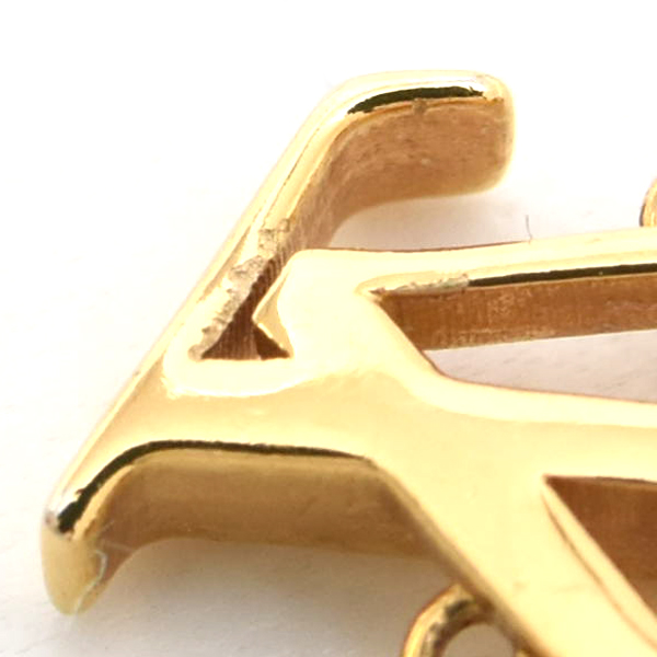 ルイヴィトン ブレス レディース LV インザスカイ ブレス ラインストーン メッキ Louis Vuitton GP M1040A 中古