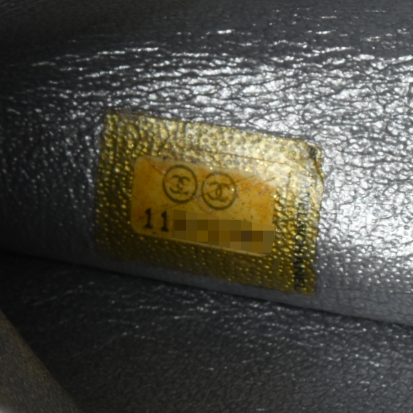 シャネル バッグ チェーントートバッグ ハンドバッグラグジュアリーライン  ココマーク パテントレザー ブラック CHANEL 中