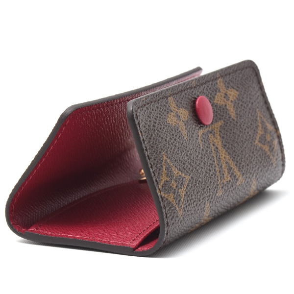 ルイヴィトン キーケース メンズ レディース モノグラム ミュルティクレ4 小物 フューシャ Louis Vuitton M60705 中古