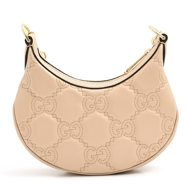 グッチ バッグ レディース GGマトラッセ ミニバッグ 2WAY チェーンショルダー ベージュ系 GUCCI 739736 中古