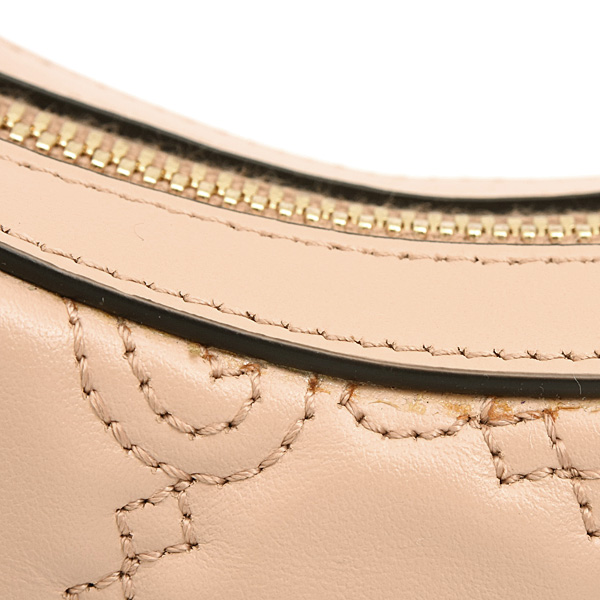 グッチ バッグ レディース GGマトラッセ ミニバッグ 2WAY チェーンショルダー ベージュ系 GUCCI 739736 中古