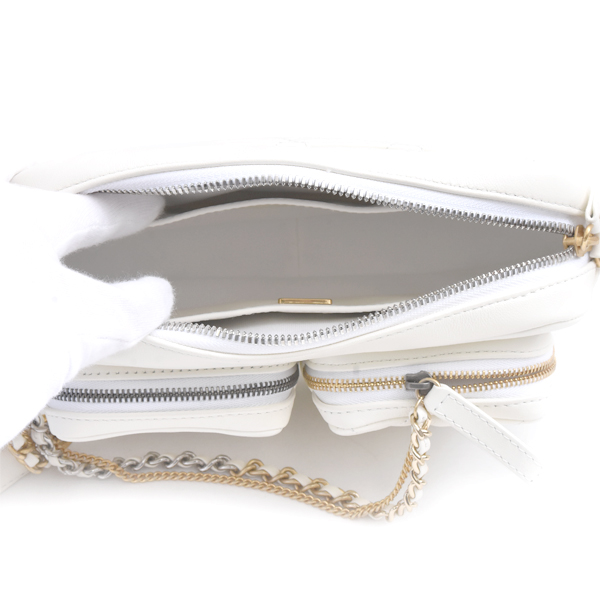 シャネル バッグ レディース スモール カメラバッグ ショルダーバッグ ラムスキン CHANEL AS2923 中古