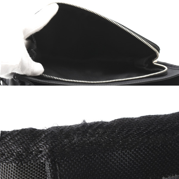 セリーヌ バッグ メンズ レディース スモールトレッキングメッセンジャー ナイロン ブラック CELINE 11006 2dmt 38si 中古