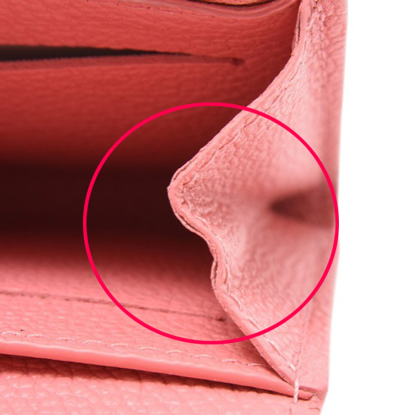 ルイヴィトン 財布 レディース モノグラムアンプラント ポルトフォイユロザリ ローズロリポップ Louis Vuitton M82485 中古