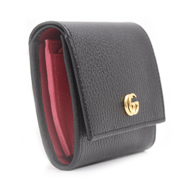 グッチ 財布 レディース ダブルG ミディアムウォレット 日本限定 カーフ ブラック 598587 AAC1P 1061 未使用展示品